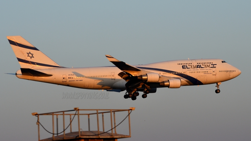 4X-ELA בשעת השקיעה